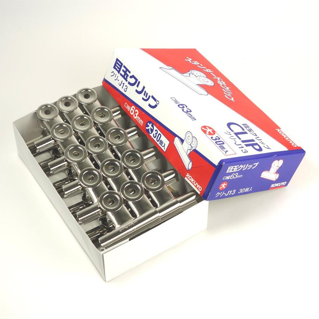 KOKUYO Clips Eye Clips Large 30 Pieces CLI-J13
