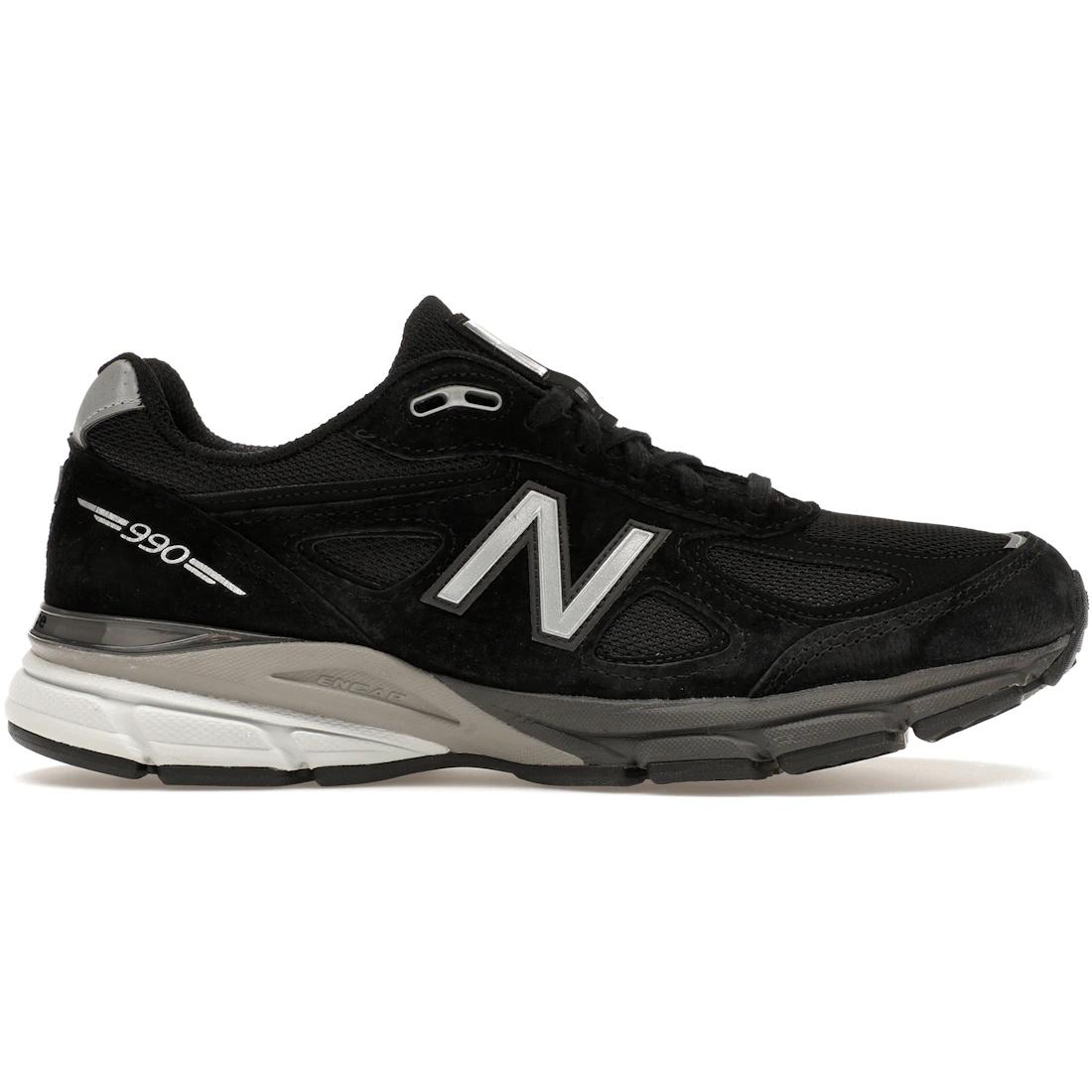 

Кроссовки New Balance 990v4 MiUSA Черный Серебристый(U990BL4) 37