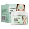 100g Peach Deep Cleansing Bubble Clay Facial Mask Remove Blackheads Oil Control Moisturizing Face Smooth Korean Skin Mud Masks