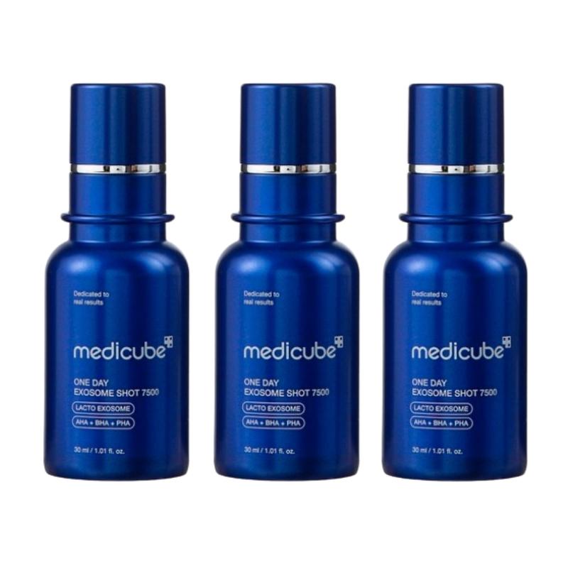 Medicube מנת אקסוזומים יומית לטיפול בנקבוביות 7500 30 מ"ל – סרום לטיפול בנקבוביות, טיפוח עור K-Beauty יומי