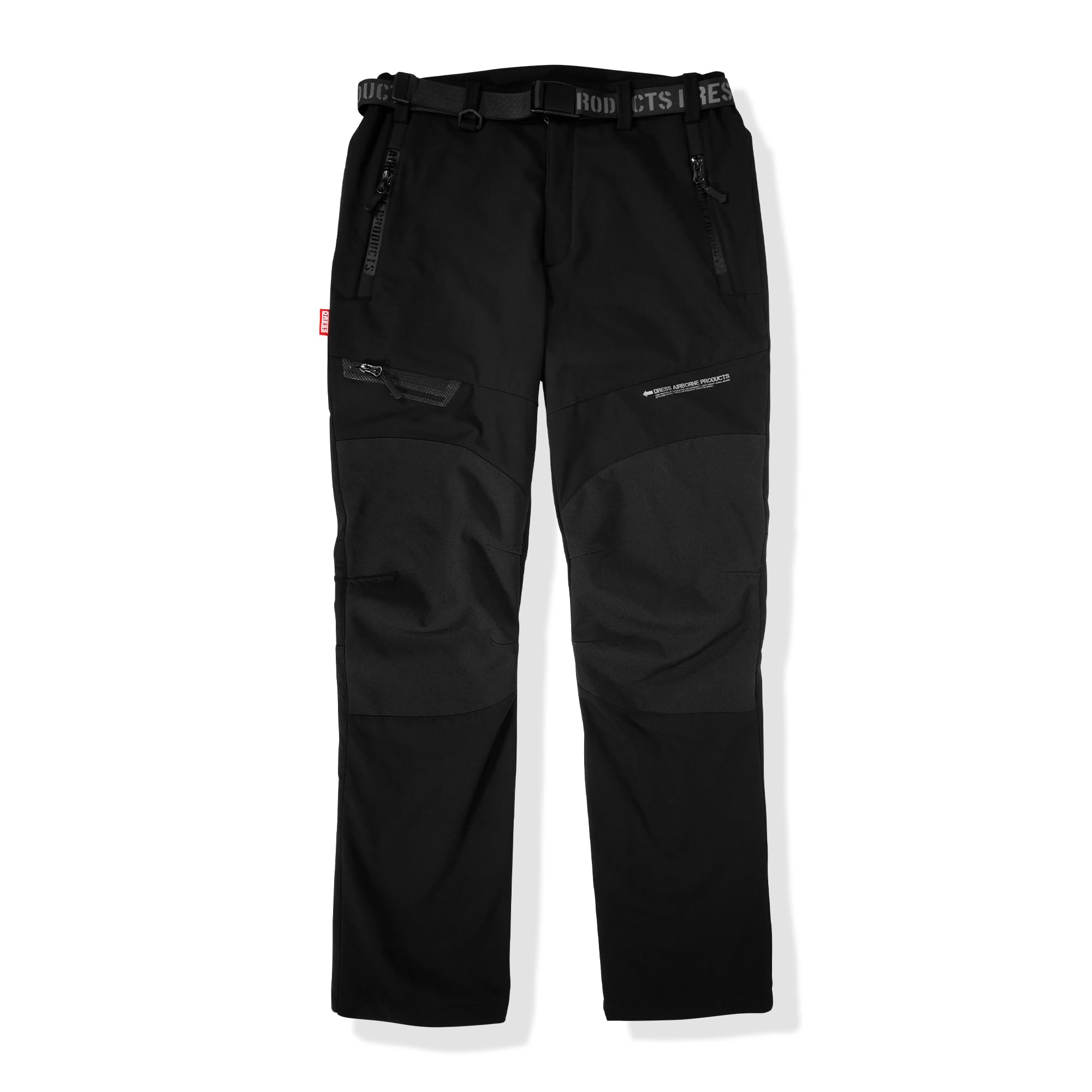 

Dress Warm Tactical Pants AIRBORNE Black, Size L, Fishing, Warm, Cold-Proof, Windproof, Down Pants, Plus Sizes, Fishing Wear, Down Pants