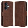 For OnePlus Nord CE3 5G/Oppo K11 5G PU Leather Wallet Phone Case Shockproof Stand Cover with Multiple Card Holder