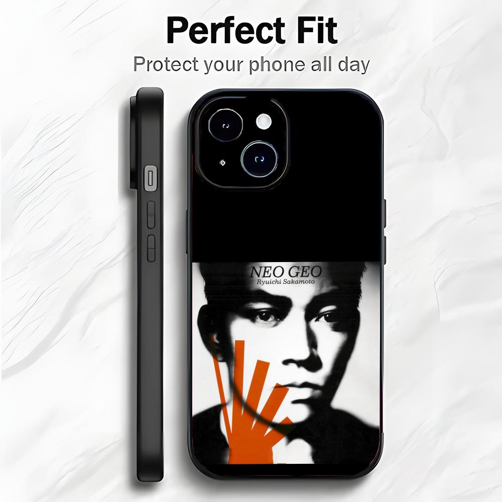 

Composer S-Sakamoto Ryuichi Phone Case Phone Case Soft Packaging Lightweight For iPhone17 16 15 14 13ProMax iphone17air