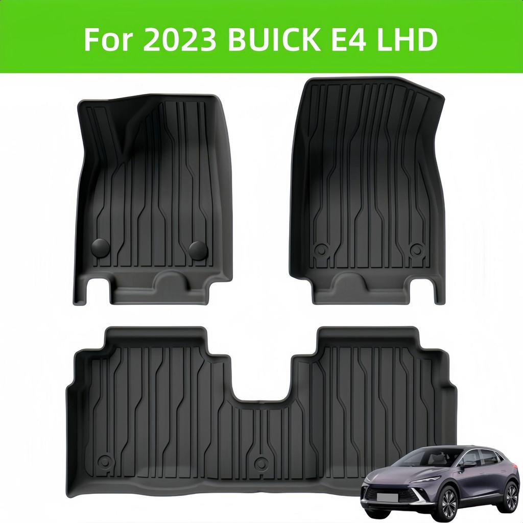 2023 Buick E4 3D TPE Floor and Trunk Mats