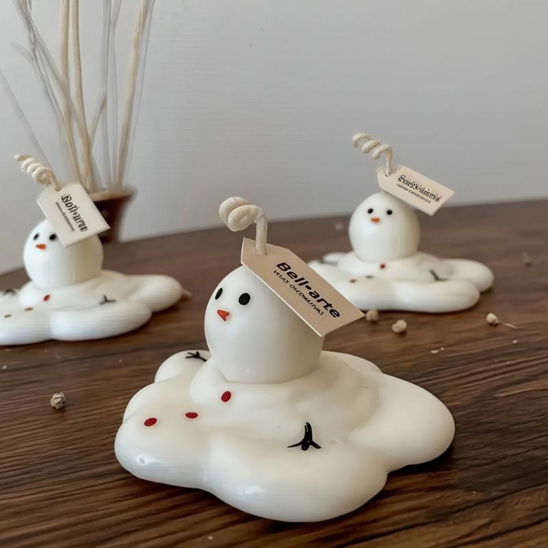 

Pack of 2 Silicone Mould Designs Melting Snowman Craft HX6C CN