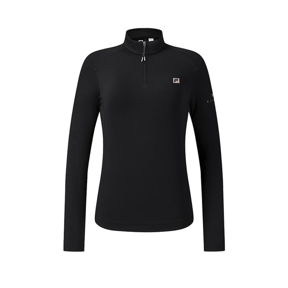 

New FILA Fitness T Shirts Women s Pitch Black A11W541213FBK 175/92A/XL