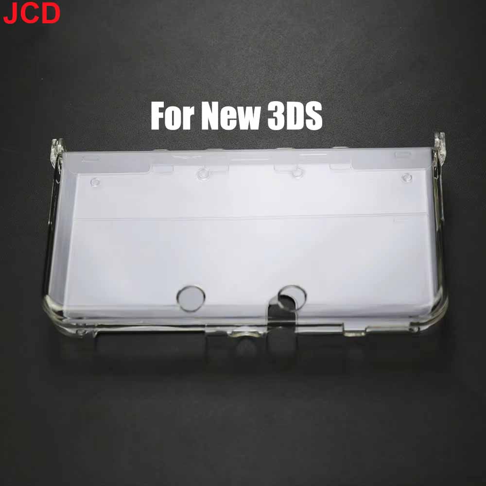 JCD 1pc Plastic Clear Crystal Protective Hard Shell Skin Case Cover For GBA SP NDSL DSI NDSi XL 2DS 3DS XL New 3DS XL LL Console