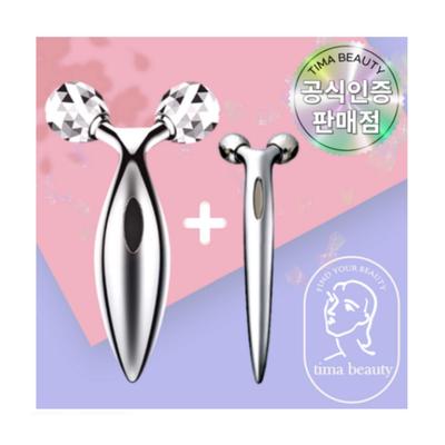 Tima Beauty Urządzenie do masażu twarzy, Maszyna do liftingu linii V, Roller do twarzy i ciała, Podwójny kwadratowy kontur linii żuchwy