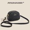 High Value Bag Women's Bag New Diamond Fashion Versatile Shoulder Bag Texture Three-layer Messenger Bag Mother Bag