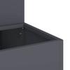 Garden Planter Anthracite 100 X 60 X 45 Cm