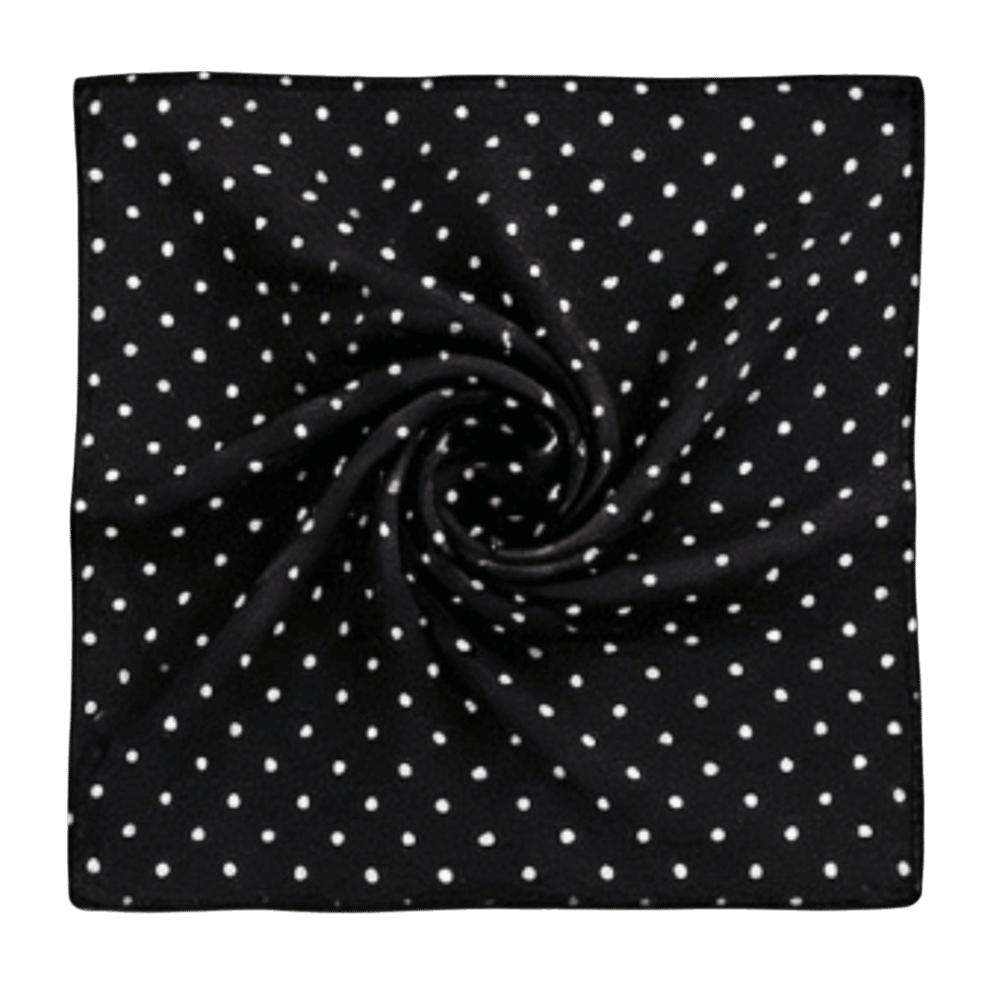 New Multi‑Purpose Square Scarf Lightweight Soft Satin Thin Waist Butt Curtain Vintage Style Polyester Headscarf Daily Outfit чёрный