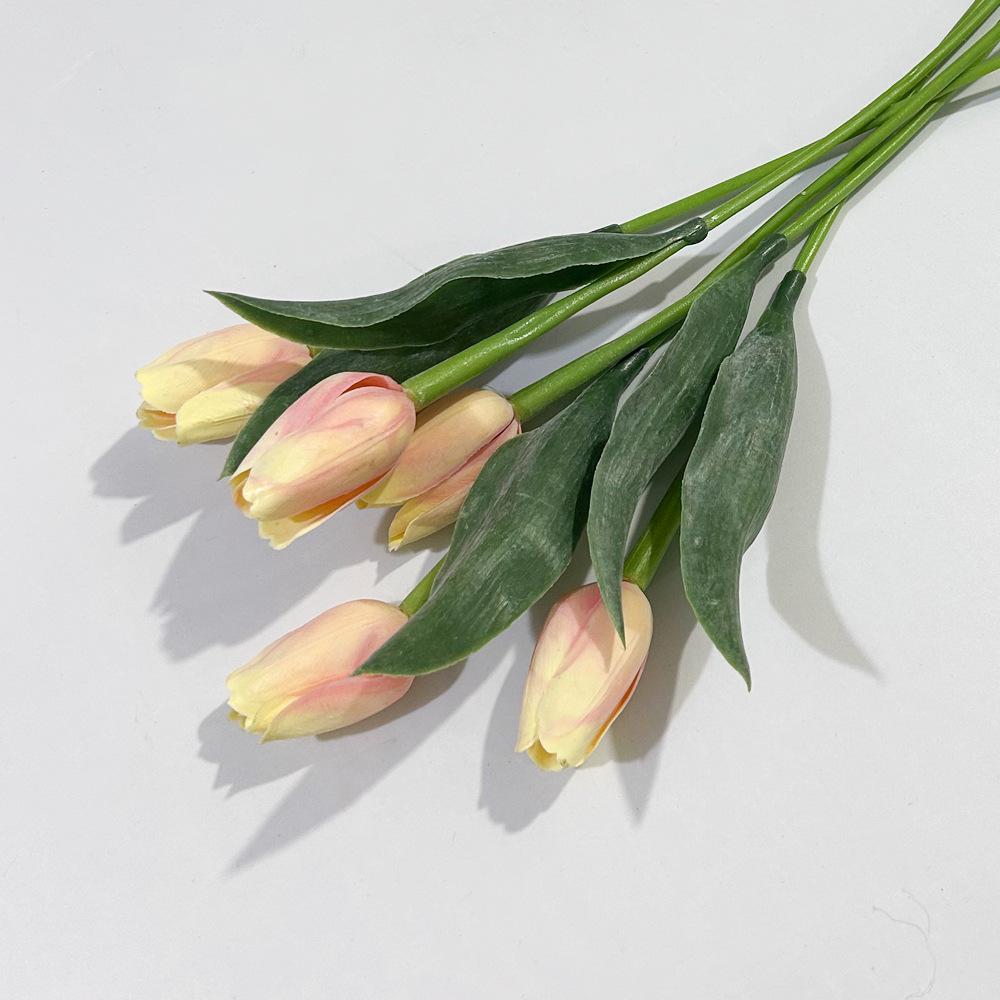 

Тюльпан искусственный цветок свадебный реквизит для фотосъемки украшение дома мини ПУ День святого Валентина искусственный цветок орнамент