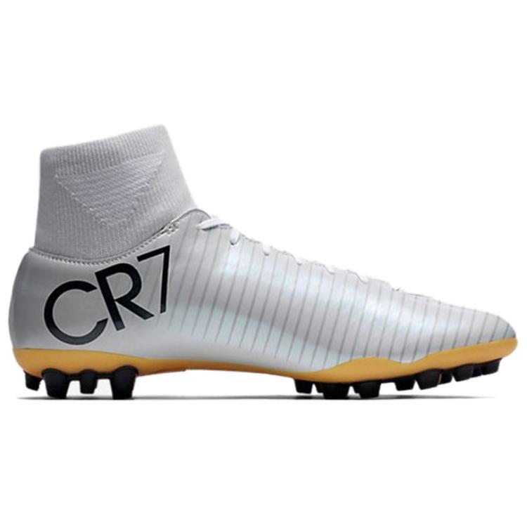 Nike Cristiano Ronaldo X  Mercurial Victory VI Fashion Versatile AG (Rubber Short Studs) Anti-Slip Durable Soccer Shoes Men Soccer Shoes AH4041-010