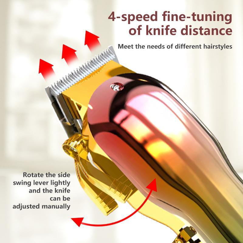 High-Power Multi-Color Electric Hair Clipper and Grooming Tool