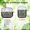 Cartoon Butterfly Pattern Earphone Cases Cover Case For Airpods 2 Pro 1 3 Pro2 4 Pro3