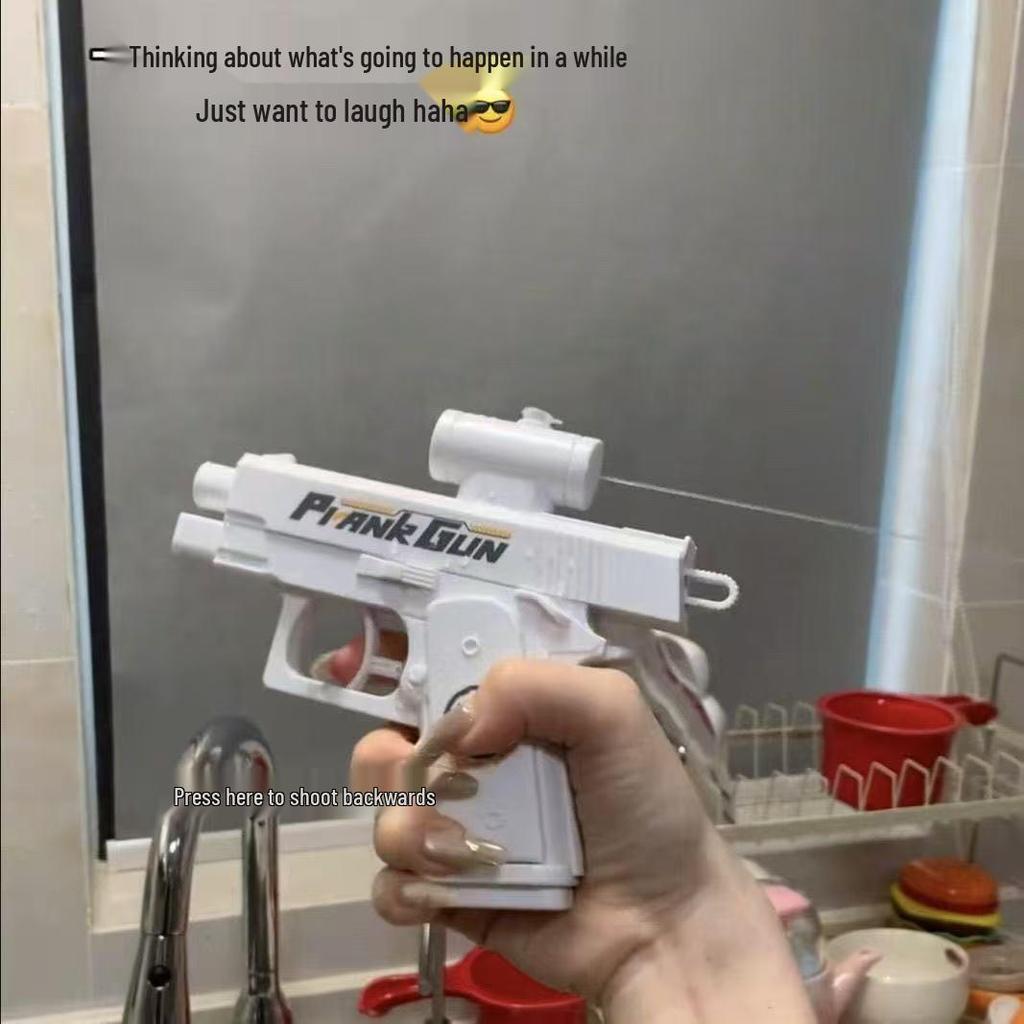 Reversible Creative Prank Water Gun Toy - Gag Weapon for Water Fights