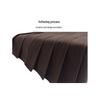 Women's Plus Size Khaki Wool Pleated A-Line Skirt - High Waist, Short Length, Ideal for Spring and Autumn