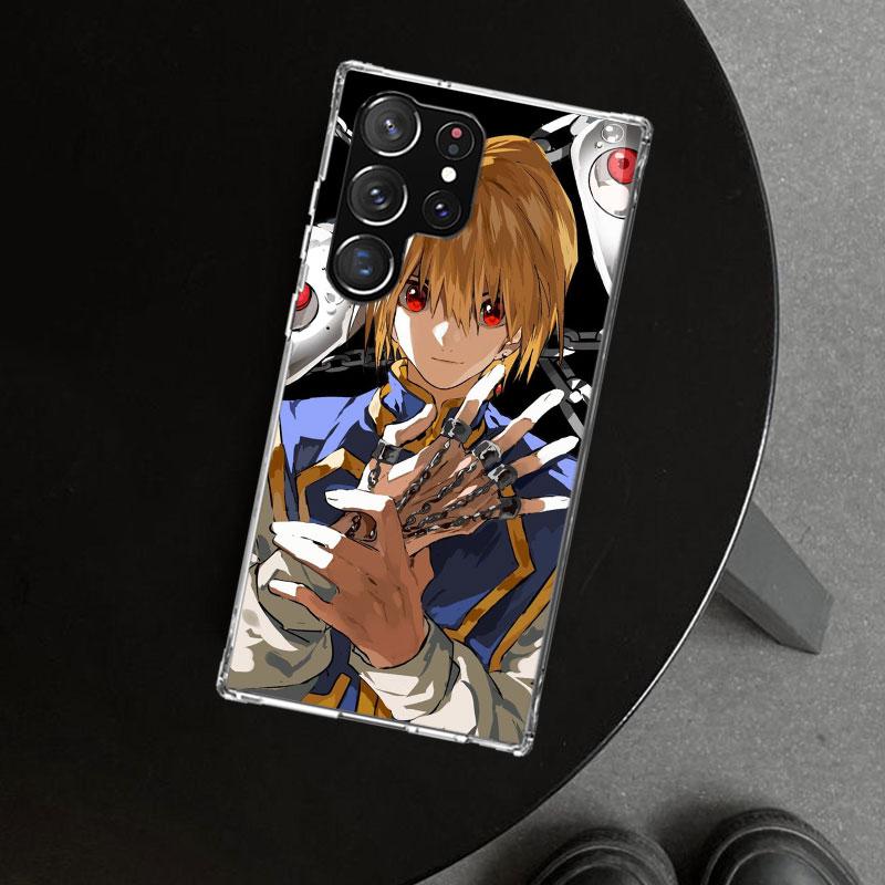 Huner X-Hunters Kurapika Phone Case Cover for Samsung Galaxy S26 S25 Edge S24 S23 Ultra S22 Plus S21 FE S20 + Art Customized Fun