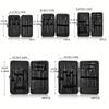 7/10/12/16/18Pcs Black Manicure Set Nail Clippers Hand Foot Face Care Stainless Steel Accessories Stainless Steel
