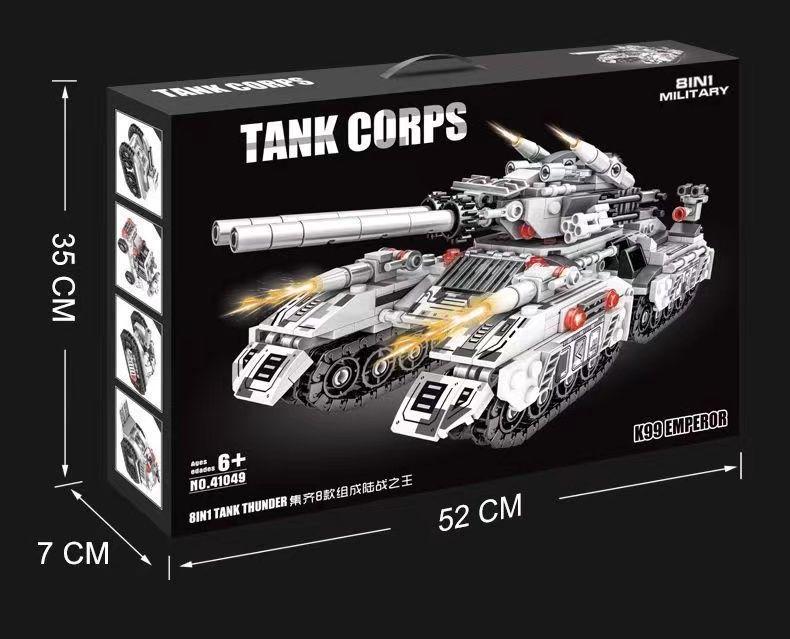 Military Aircraft Carrier Building Set - Compatible with LEGO, High-Difficulty Educational Toy for Kids, Gift Box Packaging