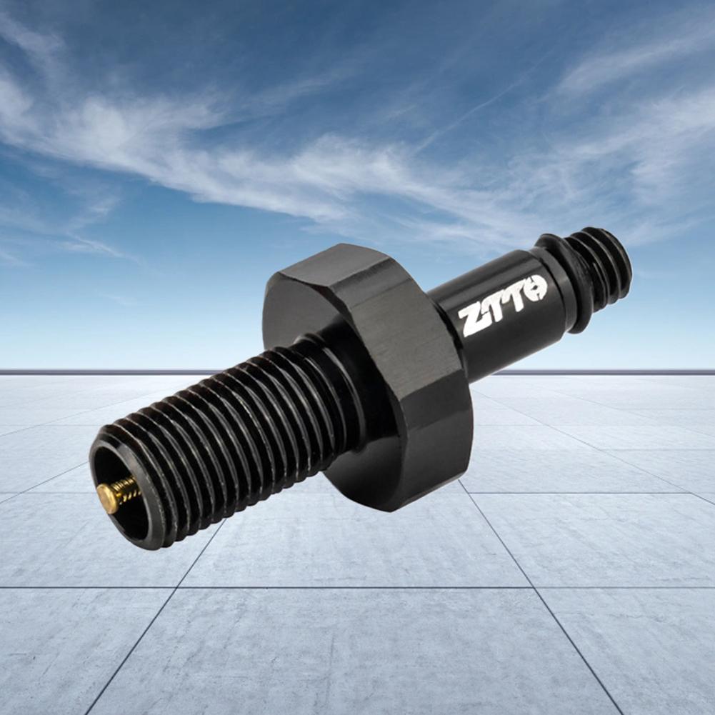 Bicycle Air Rear Shock Absorber Valve Adapter Aluminum Alloy Bicycle Pump Air Nozzle Tube Tool Mtb Pump Inflater Convert Mouth