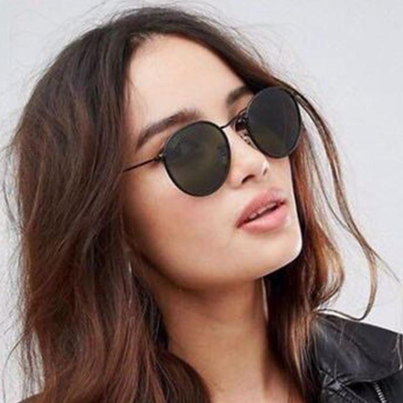 Round Oval Sunglasses Unisex Vintage Men Women Famous Brand Designer Fashion Driving Fishing Sun Glases UV400 Sunglasses