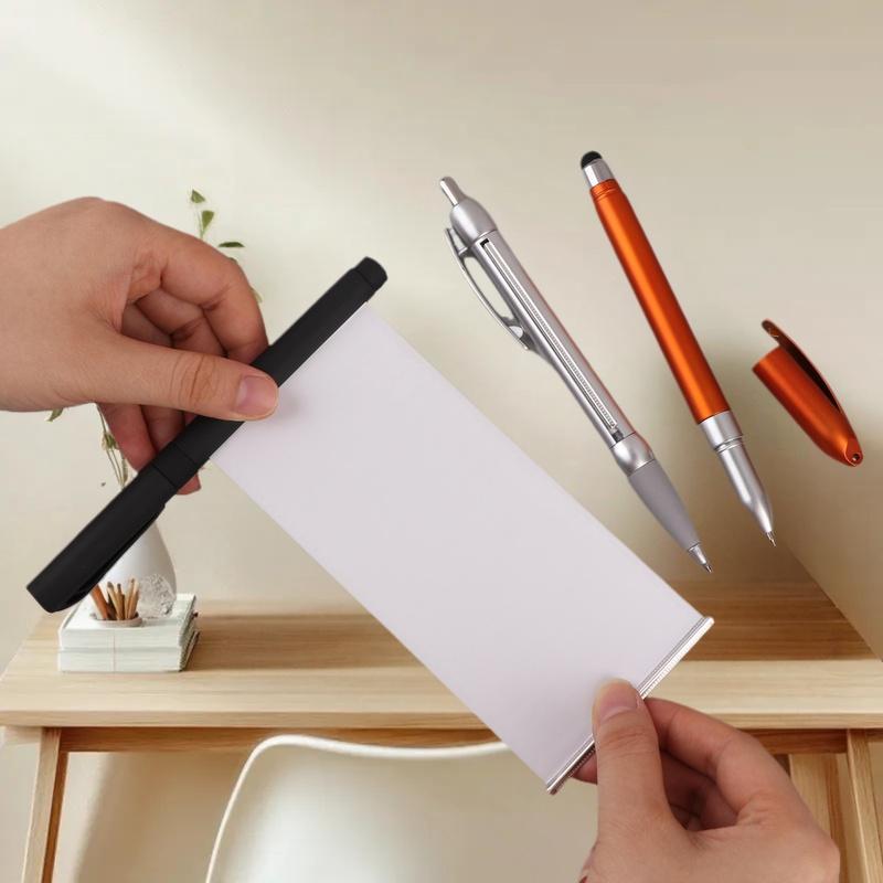 HUAHUA Pero se skrytým výsuvným papírem: Ideální pro psaní tajných informací, zkoušky a poznámkyHUAHUA