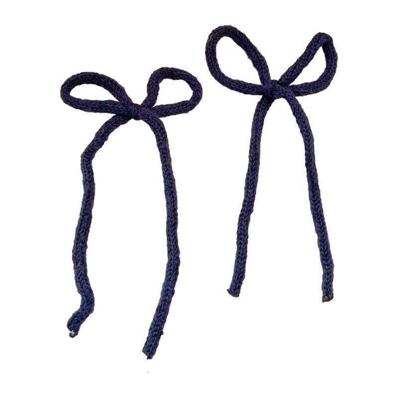 Cute Fairy Flat Clips Hairpin 2000s Style Balletcore Headdress Bunches Accessories Elegant Bowknot Cute Headdress