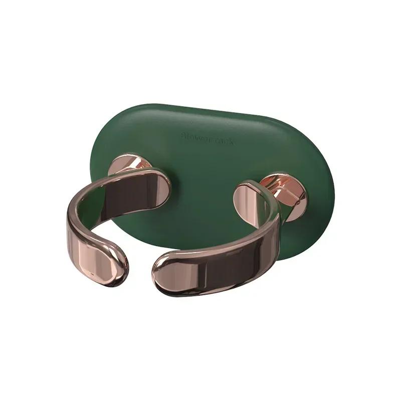 

Держатель для фена, настенный, регулируемый, для хранения фена, в ванной комнате, держатель для нагнетателя воздуха без перфорации, органайзер для фена