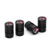 4Pcs Car Tire Valve Stem Caps for Toyota GR Sport Supra Corolla Hilux C-HR Yaris GT86 Auto Exterior Modification Accessories