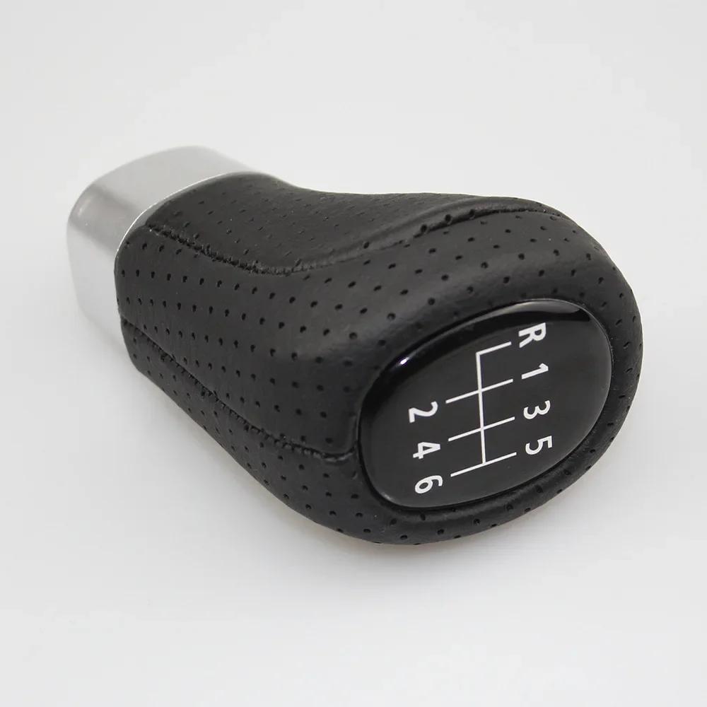 5/6 Speed Car Gear Shift Knob Leather Stick Shifter HandBall for BMW M SPORT BMW 1' 3' E81 E82 E90 E91 E92 Car Accessories