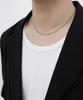 Bassclef Men'S Chain Necklace Surgical Steel Clef 40 Chain Nec