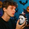 Halloween Horror Ghosts Candlestick Home Bedroom Decoration (With Candle)