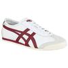 ONITSUKA TIGER Scarpe da ginnastica unisex Mexico 66 bianche bordeaux D4J2L-0125
