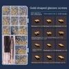 Screwdriver Repair Tool Kit Glasses Sunglasses Assorted Kit Eyeglasses Repairing Set Repair Kit Tool Glasses Repair Screw Nut