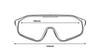BOLLEY Cycling Sunglasses SHIFTER Volt High Construct Polarized Yellow BS010008 Lens + &