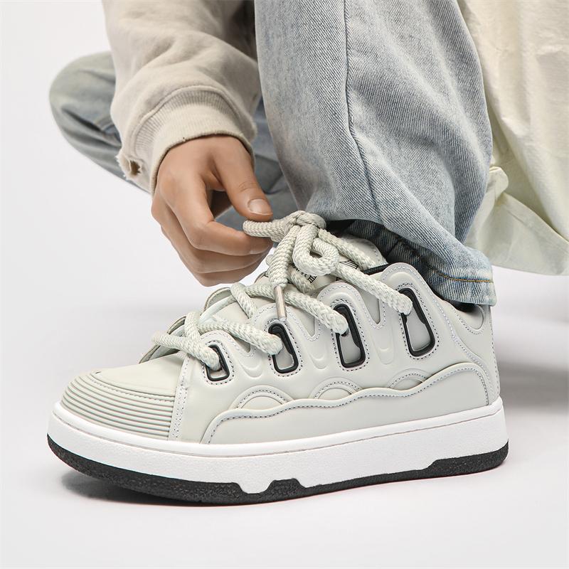 Fashion Men's Casual Sneakers Popular Comfortable Men's Sports Shoe Trendy All-match Light Outdoor Athletic Sneaker Flat Shoes for Men