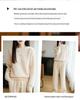 Women's Seven-Needle Thickened 100% Pure Wool Sweater - Autumn/Winter, Warm, Round Neck, Loose Fit, Knit Base Layer
