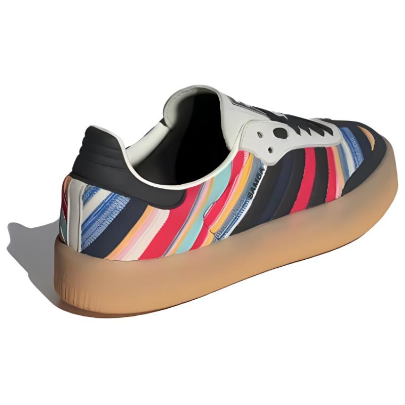 KSENIASCHNAIDER x adidas Sambae Nero Multicolor Gomma Sneakers da Donna Avorio Nero Core ID0444