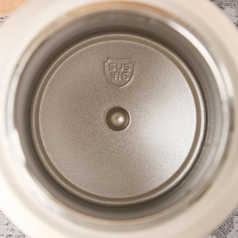 316 Rostfritt Stål Termosmugg Stor Kapacitet med Sugrör Isolerad Vattenflaska 800 ml Bärbart Handtag Sportdrycksmugg