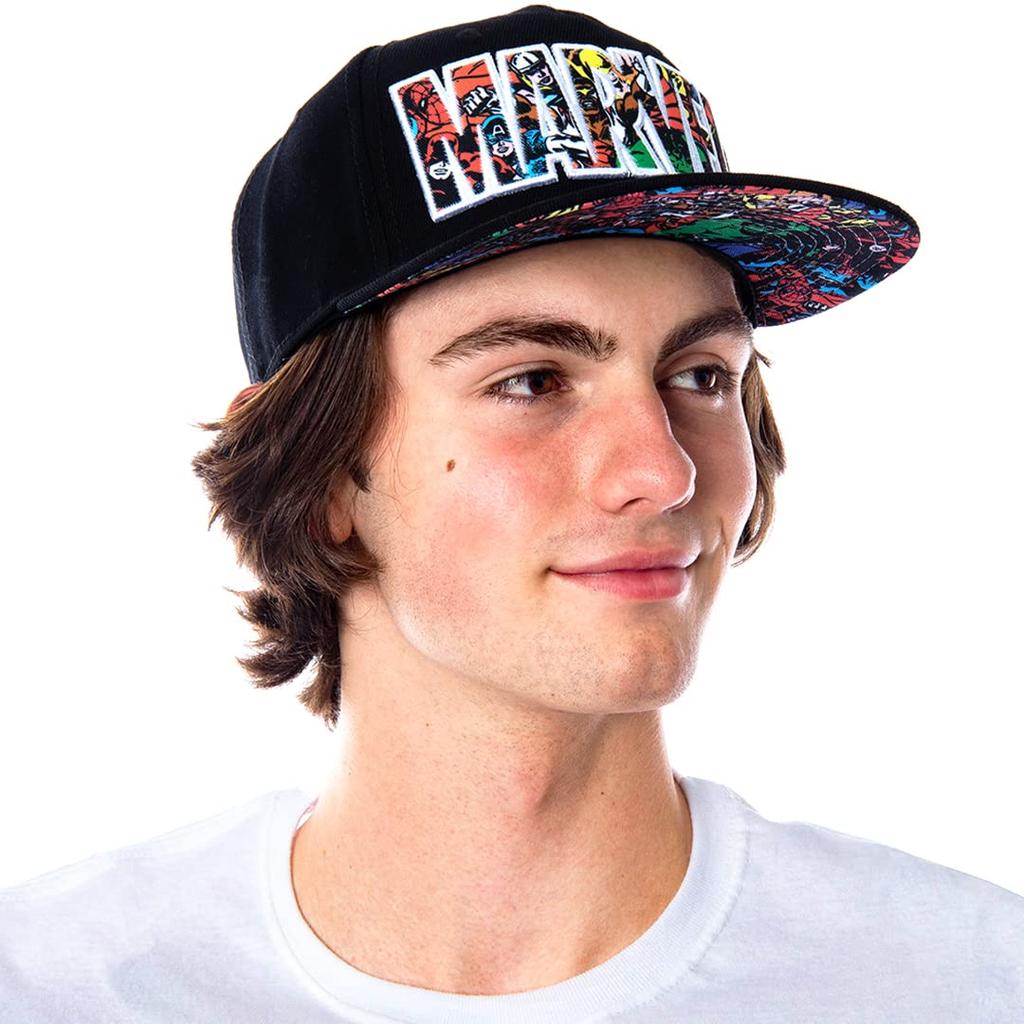 [Marvel/Marvel] Cap/hat "MARVEL Name/allover Pattern"