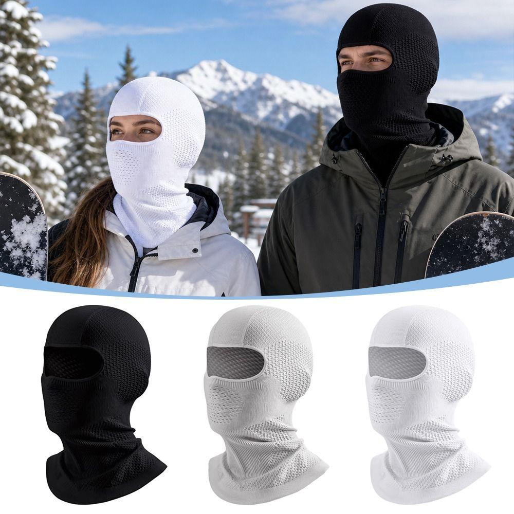 Windproof Balaclava Full Face Mask Quick-Drying Head Neck Cover Trendy Helmet Liner Cap  Winter