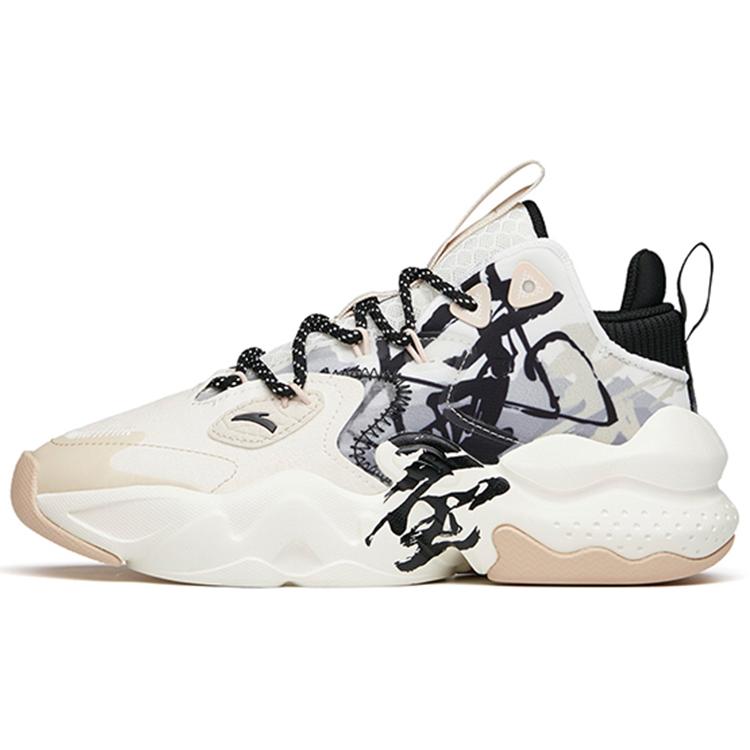 Anta Bastard Wei Feng 2 Synthetic Leather Slip Resistant, Abrasion Resistant, Lightweight Low top Chunky Sneakers 122148080-5