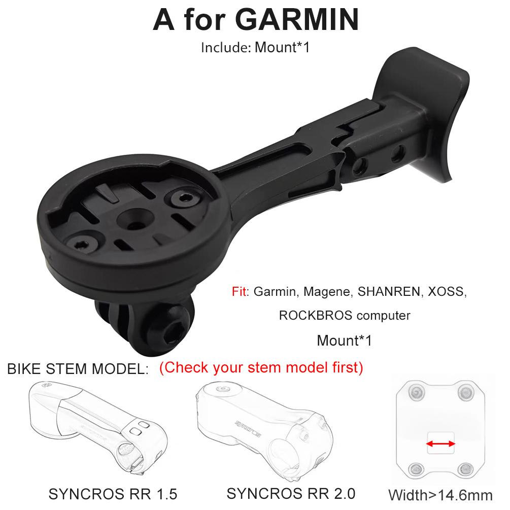 TWTOPSE Bicycle Computer Mount Rack For SCOTT SYNCROS ADDICT RR IC FOIL AERO Bike Holder For Garmin GOPRO Light Speedometer