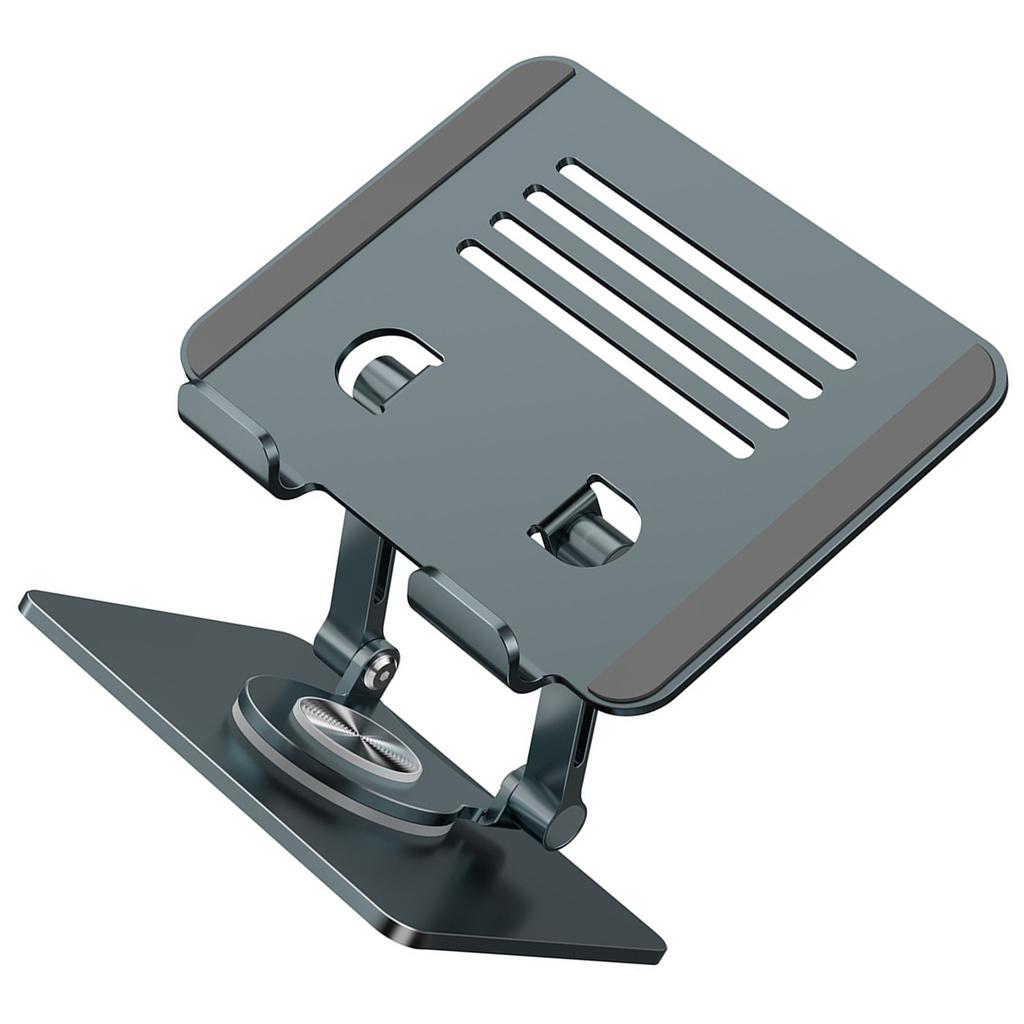 Foldable Tablets Bracket Stand Portable Laptop Bracket Heat Dissipation 360 Degree Rotatable Adjustable Stand for Laptop