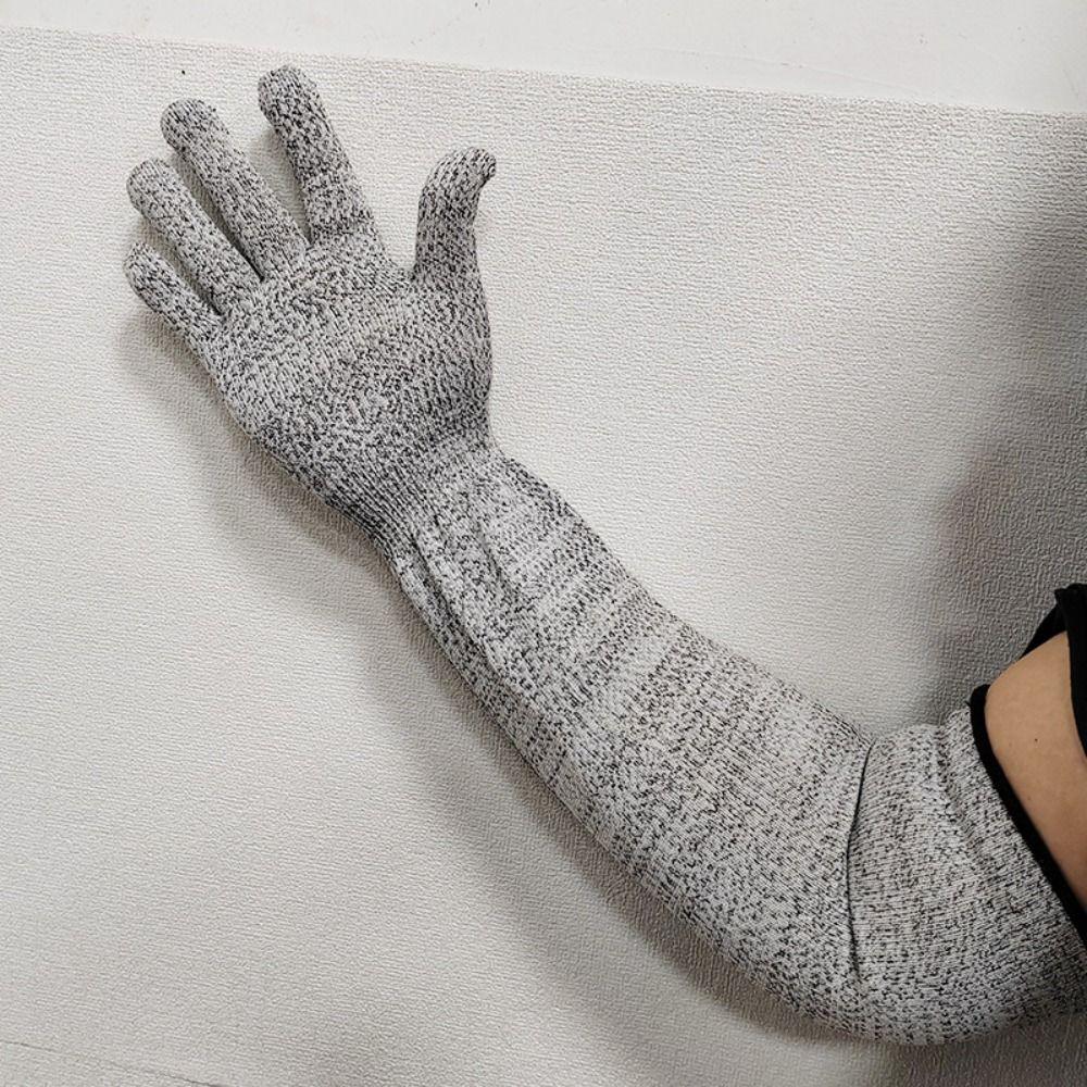 Cut Resistant Arm Sleeve Lengthened Protective Glove Professional Work Gloves  Industry