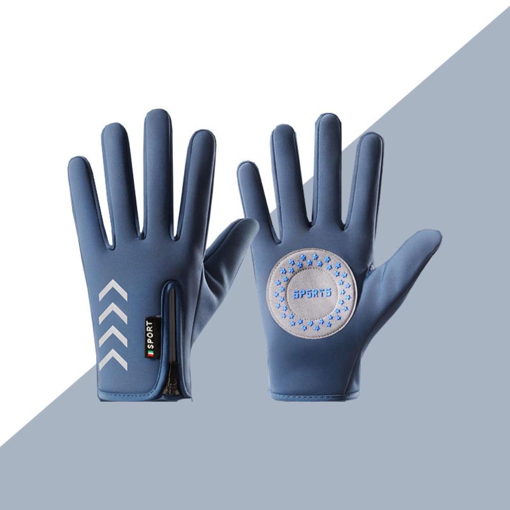 Mănuși calde de iarnă pentru copii, mănuși de ciclism impermeabile, mănuși sport rezistente la vânt pentru băieți și fete de 4-13 ani