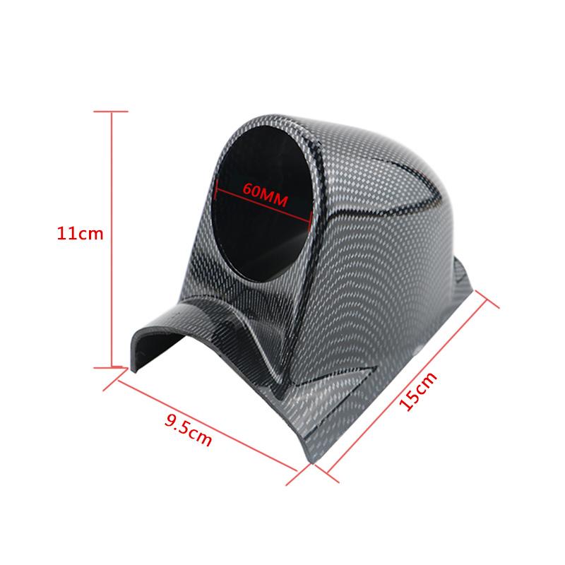 60mm Universal Gauge Cup Car Mount Holder Gauge Pod Plastic Single Double 3 Plastic Gauge Holder Fit For 62MM Water Temperature