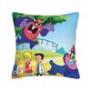 Decorative Pillowcase My Pet Monsters Cartoon Merchandise Home  Throw Pillow Case Cover Zipper MultiSize