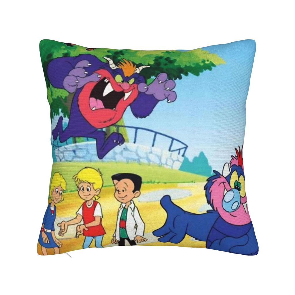 Decorative Pillowcase My Pet Monsters Cartoon Merchandise Home Throw Pillow Case Cover Zipper MultiSize